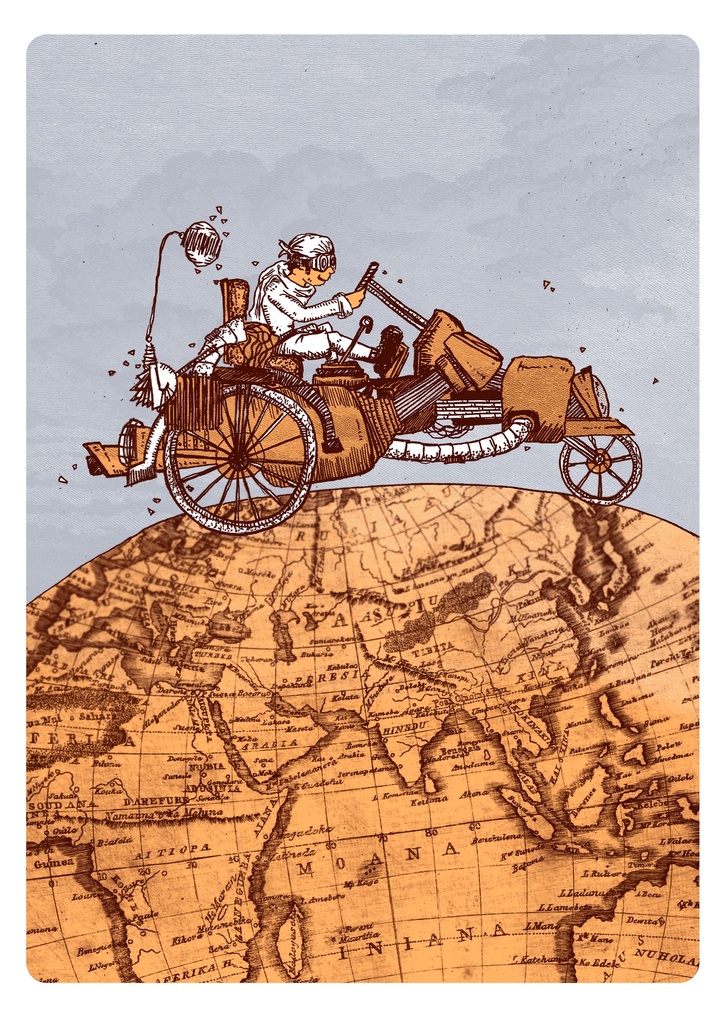 Print Vagamundos A4